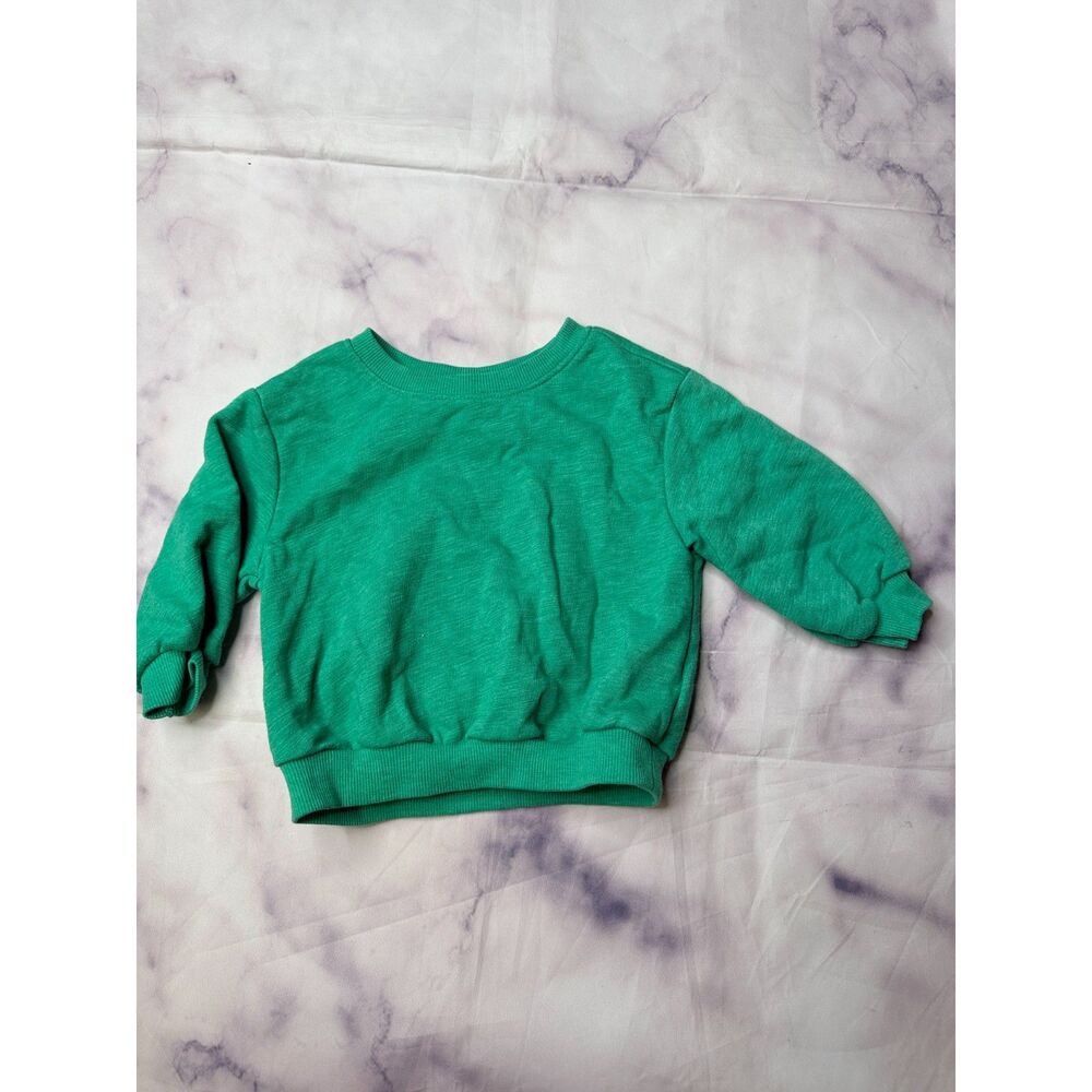 Old Navy Green Pullover Sweater 6-12M